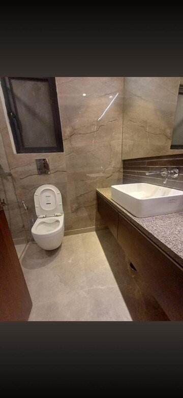 Bathroom in 3 BHK Builder Floor at Greater Kailash I – for Rent
