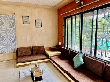 Living Room in 1 BHK Apartment at Adit Enclave, Koregaon Park – for Rent