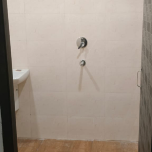 Bathroom in 1 BHK Builder Floor at Chattarpur – for Rent