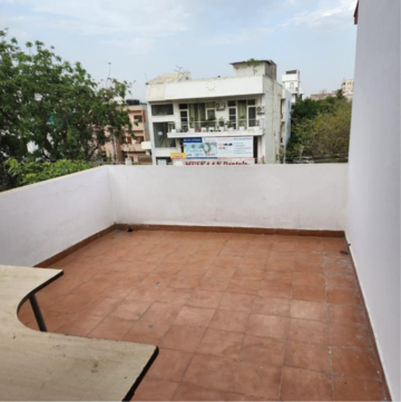 Balcony in 2 BHK Builder Floor at Chattarpur – for Sale
