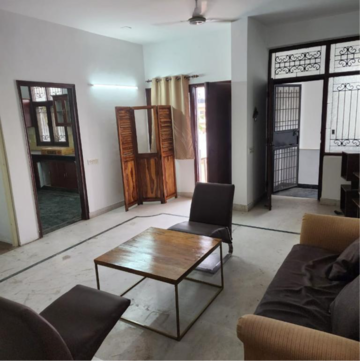 Living Room in 2 BHK Builder Floor at Chattarpur – for Sale
