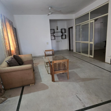 Living Room in 2 BHK Builder Floor at Chattarpur – for Sale