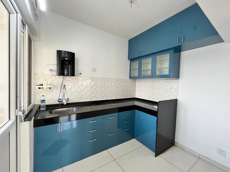 Kitchen, paradigm-opal 2 Bedroom 1000 Sq.Ft. Apartment In Baner Pune 9428736