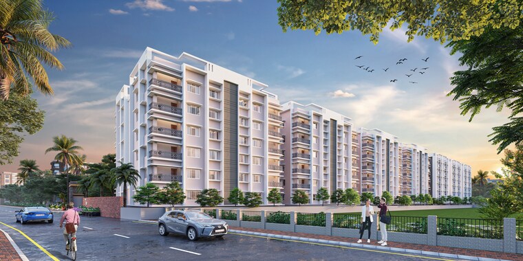 Exterior View, dagapur 3 Bedroom 1339 Sq.Ft. Apartment In Dagapur Siliguri 9428785