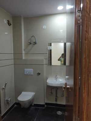 Bathroom in 3 BHK Builder Floor at Rohini Sector 21 – for Sale