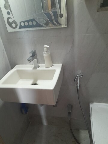 Bathroom in 1 BHK Apartment at Vihang Valley Rio, Kasarvadavali – for Rent