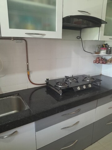 Kitchen in 1 BHK Apartment at Vihang Valley Rio, Kasarvadavali – for Rent