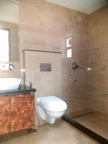 Bathroom in 3 BHK Builder Floor at East Patel Nagar – for Rent