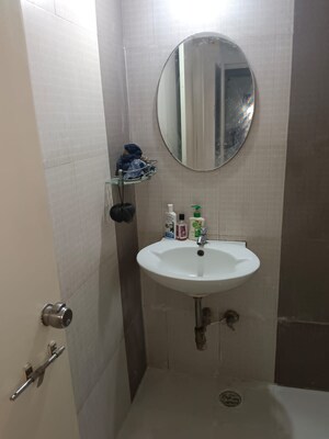 Bathroom in 2 BHK Apartment at Ambiience Antilia, Bavdhan – for Rent
