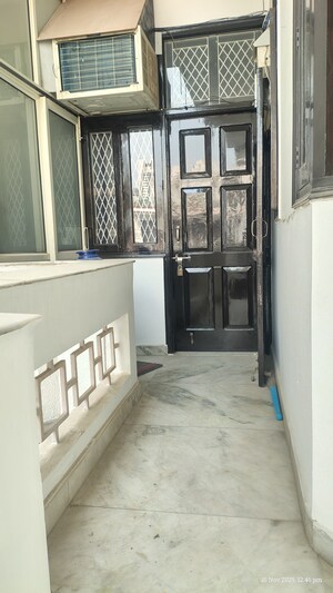 Staircase in 1 RK Independent House at Huda Market, Sector 31 – for Rent