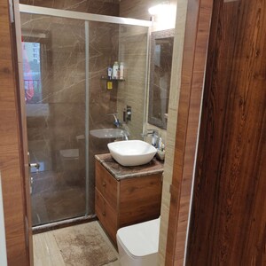 Bathroom in 3 BHK Builder Floor at Emaar Emerald Floors, Sector 65 – for Rent