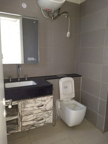 Bathroom in 3 BHK Builder Floor at Emaar MGF Emerald Hills, Sector 65 – for Rent