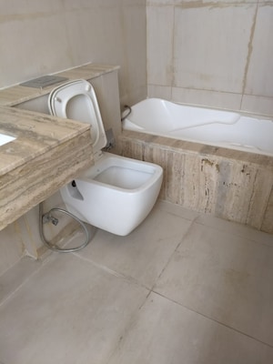 Bathroom in 3 BHK Builder Floor at Emaar MGF Emerald Hills, Sector 65 – for Rent