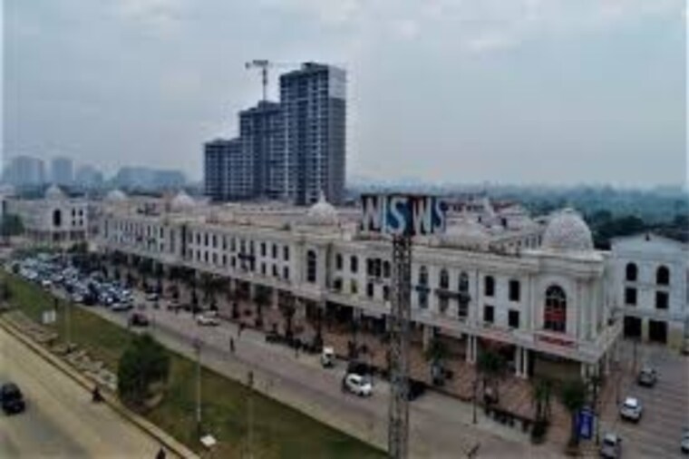 Exterior View, omaxe-world-street Commercial Shop 450 Sq.Ft. In Sector 79 Faridabad 9428984