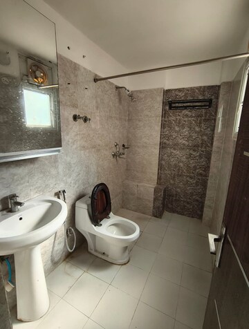Bathroom in 3 BHK Apartment at Nirala Aspire, Sector 16 Greater Noida – for Rent