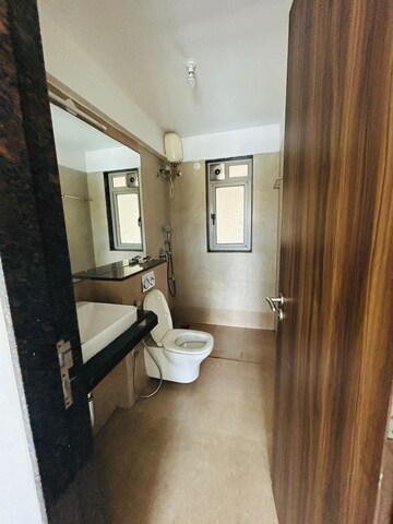 Bathroom in 3 BHK Apartment at Adani Group Western Heights, Andheri West – for Sale