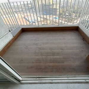 Balcony in 2 BHK Apartment at Lodha Amara, Kolshet Road – for Sale