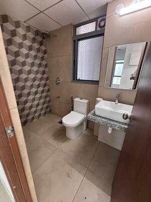 Attached Bathroom in 3.5 BHK Apartment at Kalpataru Immensa, Kolshet Road – for Rent