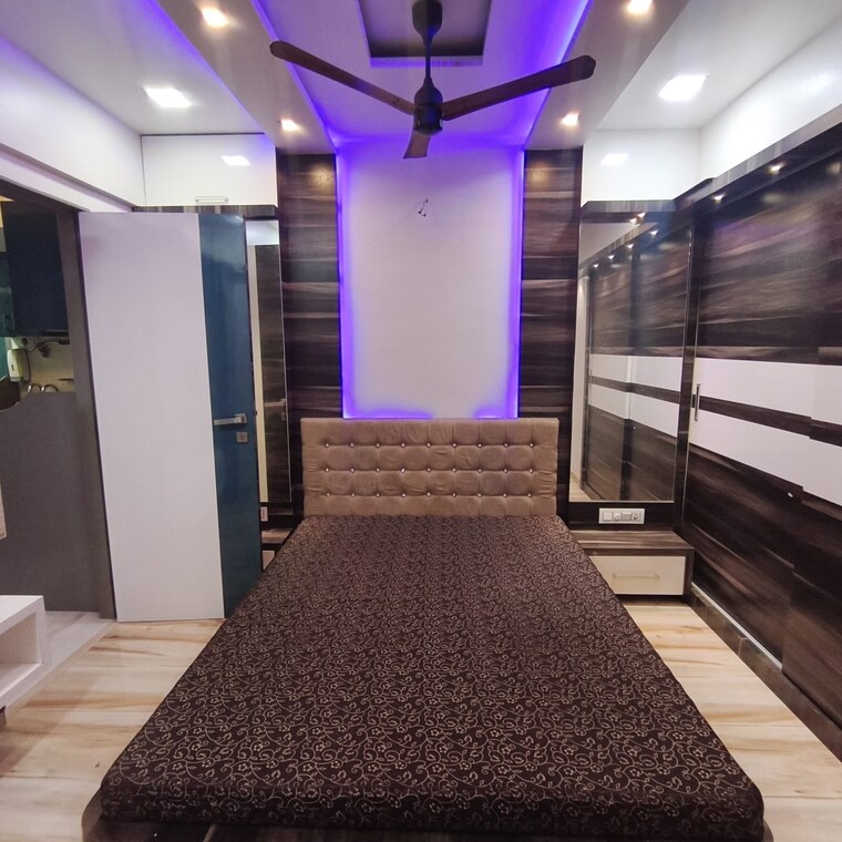 Bedroom, vijay-annex-3 2 Bedroom 700 Sq.Ft. Apartment In Waghbil Thane 9429044