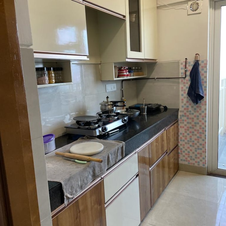 Kitchen, m3m-marina 2 Bedroom 1330 Sq.Ft. Apartment In Sector 68 Gurgaon 9429073