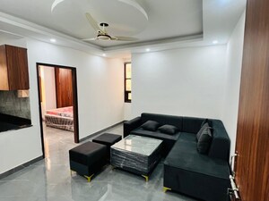 Living Room in 1 BHK Builder Floor at Saket – for Rent