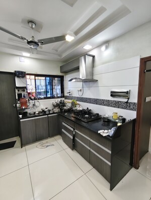 Kitchen in 3 BHK Apartment at Gotri Road – for Sale