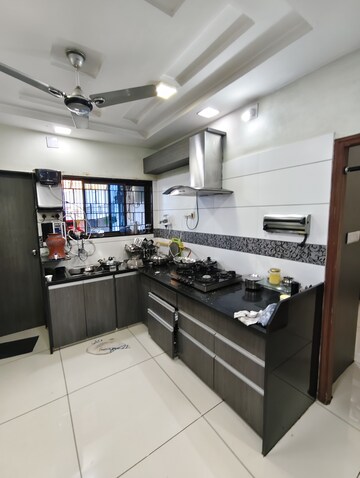 Kitchen in 3 BHK Apartment at Gotri Road – for Sale