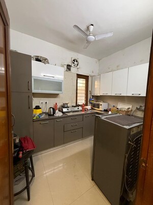 Kitchen in 2 BHK Builder Floor at Greater Kailash ii – for Rent