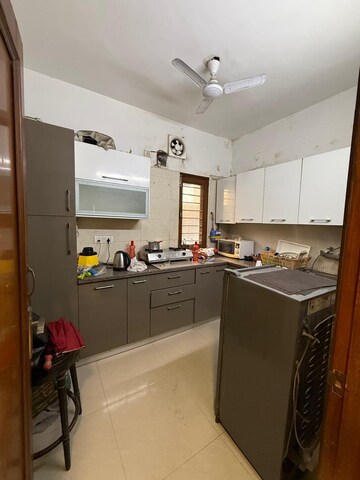 Kitchen in 2 BHK Builder Floor at Greater Kailash ii – for Rent