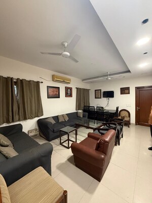 Living Room in 2 BHK Builder Floor at Greater Kailash ii – for Rent