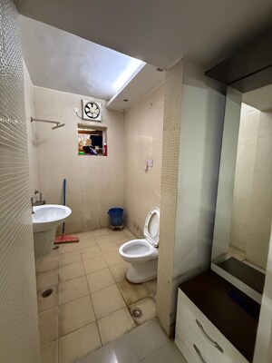Bathroom in 2 BHK Builder Floor at Greater Kailash ii – for Rent
