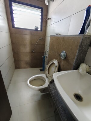 Bathroom in 3 BHK Apartment at Gotri Road – for Sale