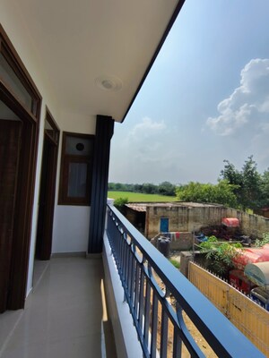 Balcony in 1.5 BHK Builder Floor at Saket – for Rent