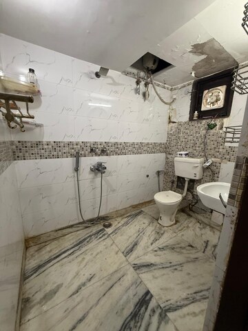 Bathroom in 2 BHK Builder Floor at Greater Kailash ii – for Rent