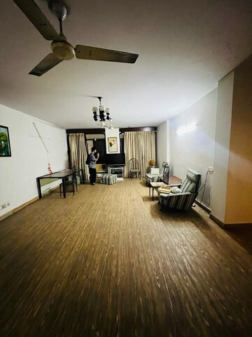 Living Room in 3 BHK Builder Floor at Panchsheel Park – for Rent