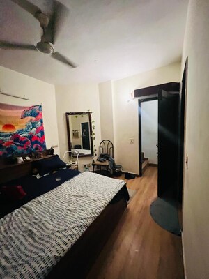 Bedroom in 3 BHK Builder Floor at Panchsheel Park – for Rent