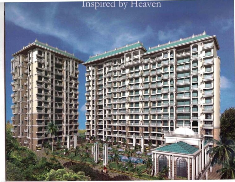 Exterior View, tharwani-rosewood-heights 2 Bedroom 1150 Sq.Ft. Apartment In Kharghar Sector 10 Navi Mumbai 9429081