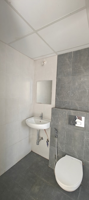 Bathroom in 2 BHK Apartment at Shapoorji Pallonji Joyville Hinjewadi Phase 2, Hinjewadi – for Sale