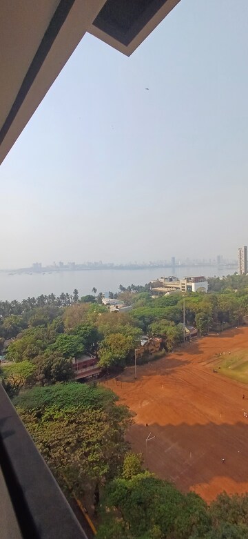 Balcony in 3 BHK Apartment at Sugee Indira, Dadar West – for Rent