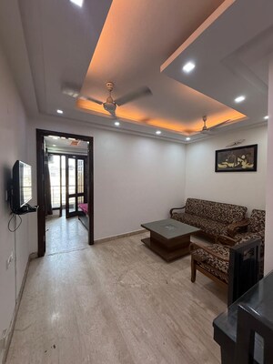 Living Room in 2 BHK Builder Floor at Lajpat Nagar I – for Rent