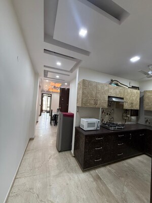 Kitchen in 2 BHK Builder Floor at Lajpat Nagar I – for Rent