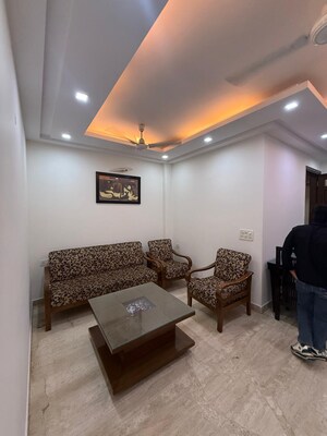 Living Room in 2 BHK Builder Floor at Lajpat Nagar I – for Rent