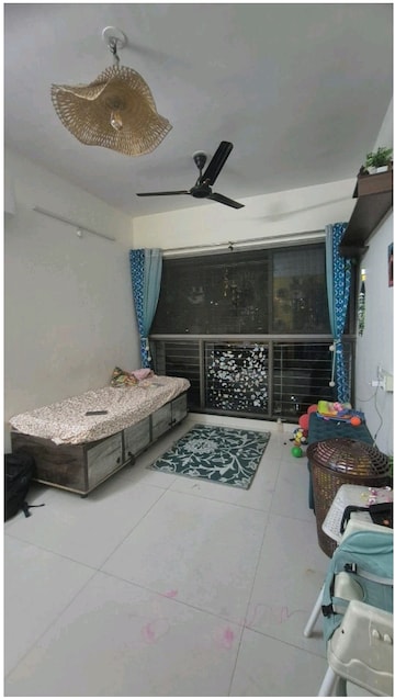 Living Room in 1 BHK Apartment at Lodha Casa Viva, Majiwada – for Rent