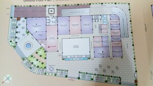 Floor Plan in  Showroom at Sun N Moon Belvedere Park, New Sanganer Road – for Sale