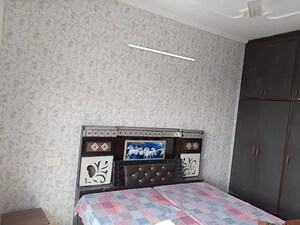 Bedroom in 3 BHK Apartment at Prem Satyam Swastik Apartment, Patiala Road – for Rent