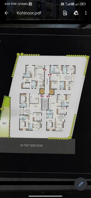 Master Plan in 3 BHK Apartment at Alkapoor – for Sale