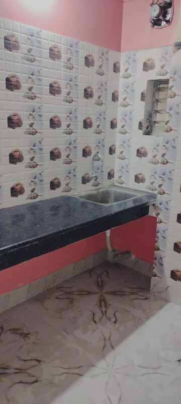 Bathroom in 1 RK Villa at Borbari – for Rent