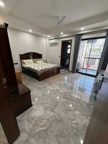 Bedroom in 1 BHK Builder Floor at Chattarpur – for Rent