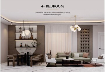 Living Room in 3 BHK Apartment at Dhakoli – for Sale