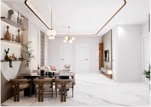 Study Room in 3 BHK Apartment at Dhakoli – for Sale